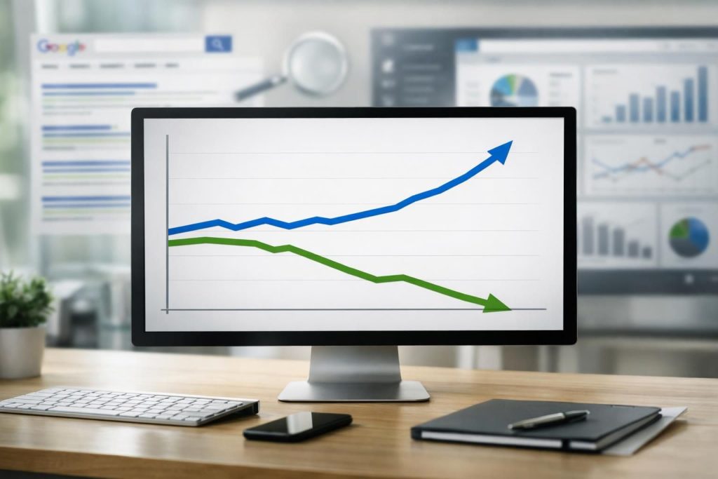 erfahren sie, warum ihr organischer traffic trotz steigender impressionen fällt und wie sie diesem trend effektiv entgegenwirken können.