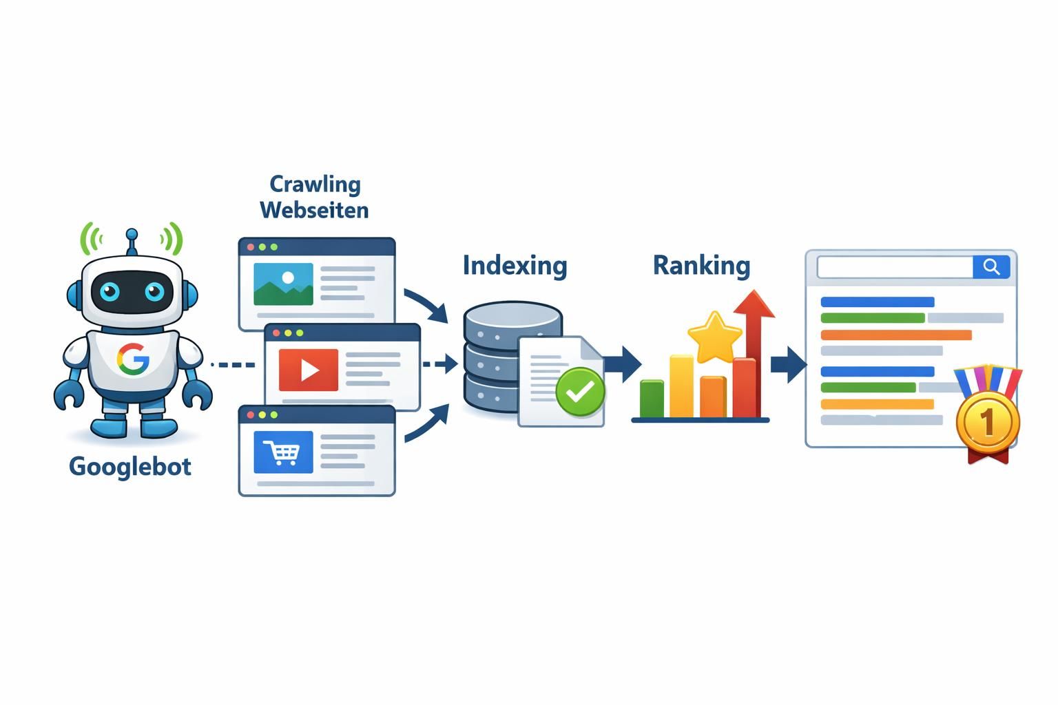 erfahren sie, welche inhalte von suchmaschinen indexiert, aber nicht im ranking berücksichtigt werden, und die gründe dafür.