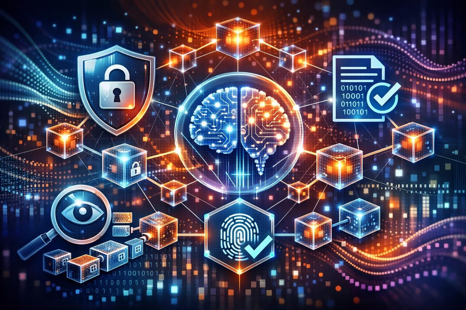 erfahren sie, wie blockchain-technologie zur sicheren speicherung und absicherung von ki-daten beiträgt, um integrität und vertrauen in intelligente systeme zu gewährleisten.